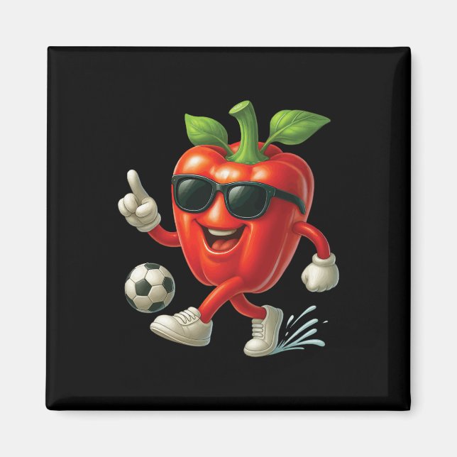 Imã Futebol de Pimentão (Frente)