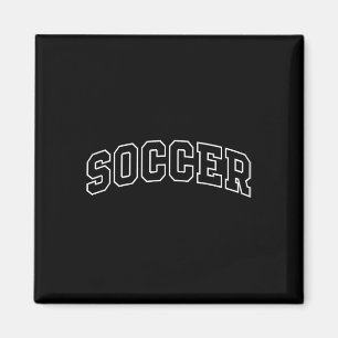 Imã Futebol Divertido Letreiro Atlético Equipe Jogador