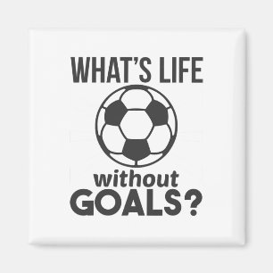 Imã Futebol Divertido O Que É a Vida Sem Objetivos