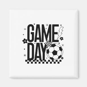 Imã Futebol do Dia do Jogo Temporada da Mãe Retro Xadr