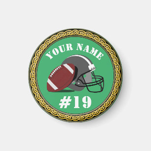 Imã Futebol do Magnet - Adicionar nome e número