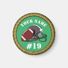 Imã Futebol do Magnet - Adicionar nome e número