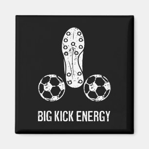 Imã Futebol Engraçado e Malcriado Grande Energia de Ch