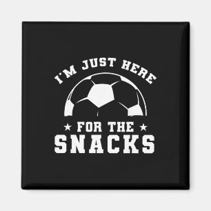 Imã Futebol Engraçado, Estou Aqui Só Pelos Lanches, Es