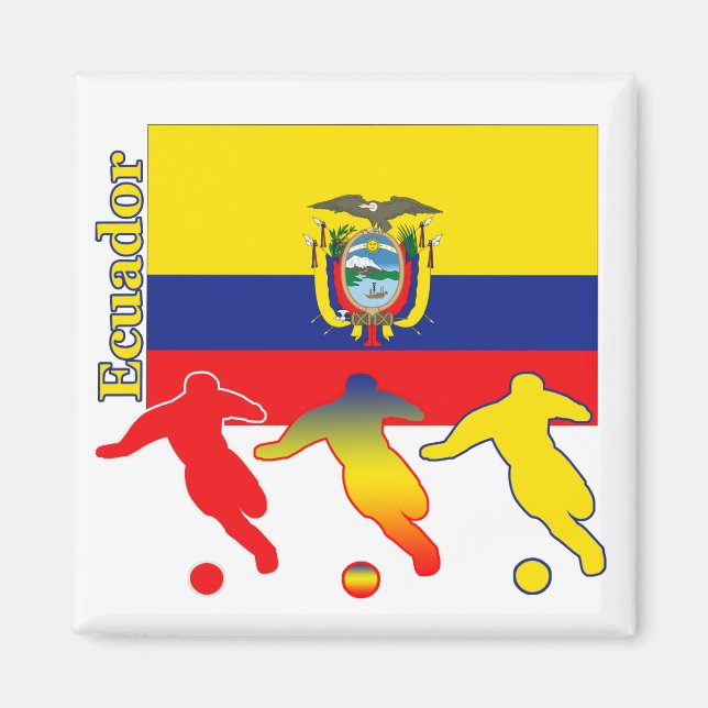 Imã Futebol Equador (Frente)