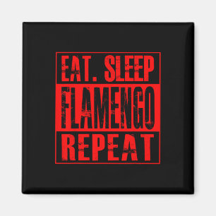 Imã Futebol Flamengo - Camisa Eat Sleep Flamengo Repea