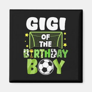 Imã Futebol Gigi Aniversário Menino Festa Futebol Famí