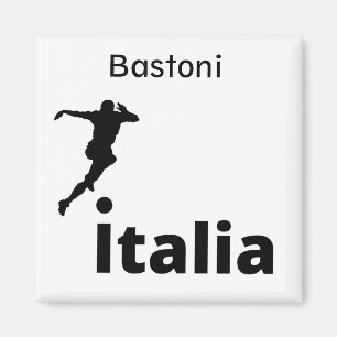 Imã Futebol Itália, personalizável