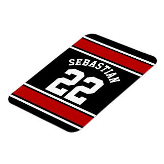 Ímã Futebol Jersey Novelty Nome Personalizado