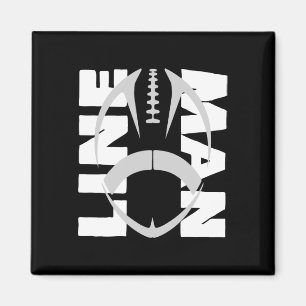 Imã Futebol Lineman - Linha Defensiva Ofensiva
