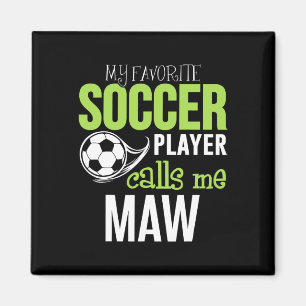 Imã Futebol Mãe - Meu Jogador Favorito Me Liga