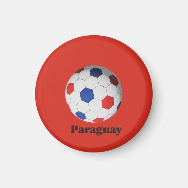 Imã Futebol Paraguaio (Frente)