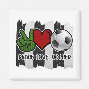 Imã Futebol Peace and Love