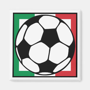Imã futebol. quadrado de italia