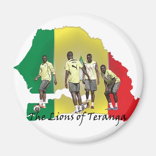 Imã Futebol Senegal (Frente)
