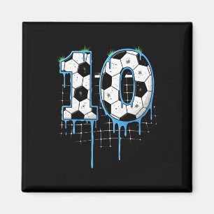 Imã Futebol Sorvete Drip Juventude 10 Anos de Idade 10