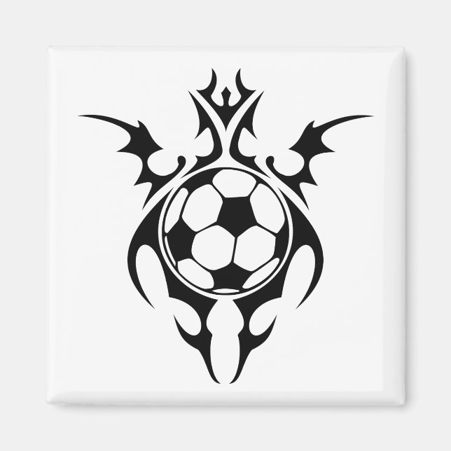 Imã futebol tribal de futebol (Frente)