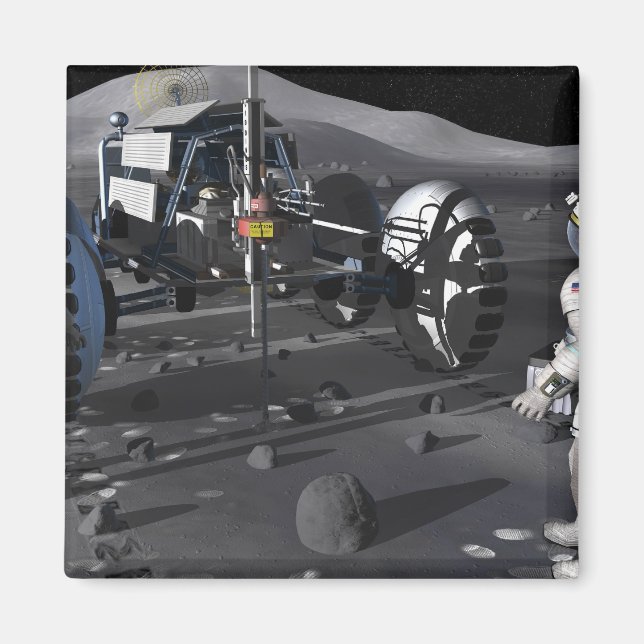 Imã Futuras missões de exploração do espaço (Frente)