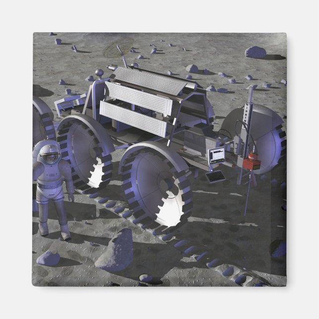 Imã Futuras missões de exploração do espaço 10 (Frente)