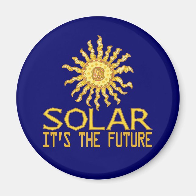 Imã Futuro da energia solar (Frente)