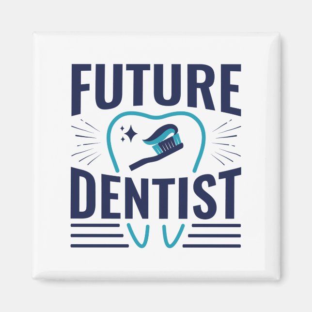 Imã Futuro Diploma de Estudantes Dentistas (Frente)