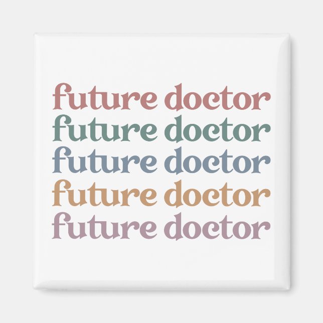 Imã Futuro Dr. Faculdade de Medicina Presente para Est (Frente)