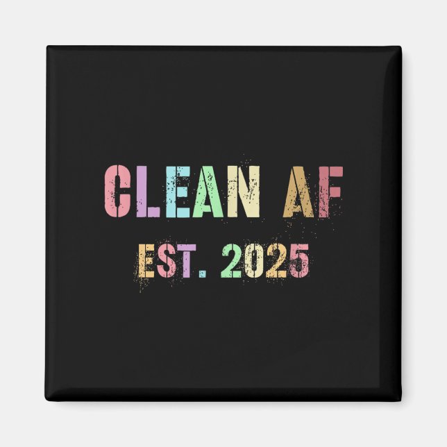 Imã Futuro Engraçado Limpo Af Est 2025 Griling Clean P (Frente)