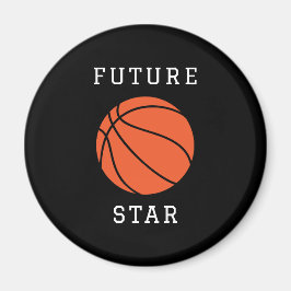 Imã Futuro Magno Negro Estrela de Basquete