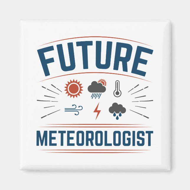 Imã Futuro Meteorologista (Frente)