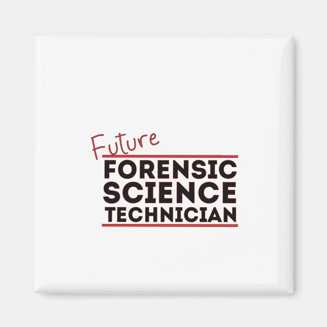 Imã Futuro Técnico de Ciência Forense (Frente)