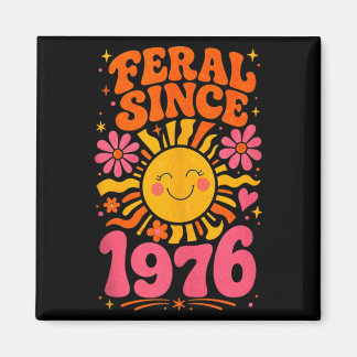Imã Fvibesl Desde 1976 Sol Retro - Divertido Aniversár