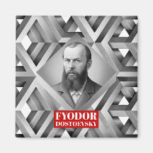 Fyodor Dostoevsky - Estilo geométrico elegante