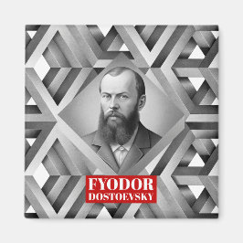 Imã Fyodor Dostoevsky - Estilo geométrico elegante