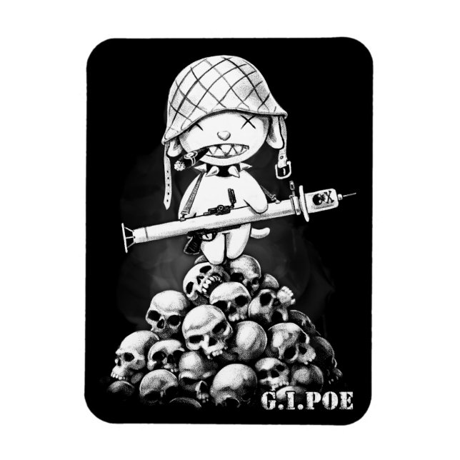 Ímã G.I. Poe - Um verdadeiro herói Zombie - Magnet (Vertical)