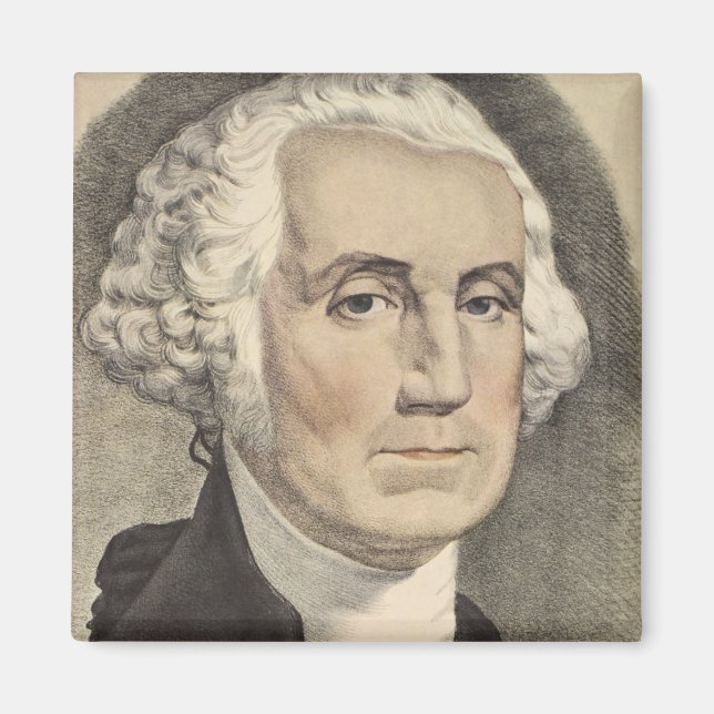 Imã G Washington, Currier e Ives (Frente)