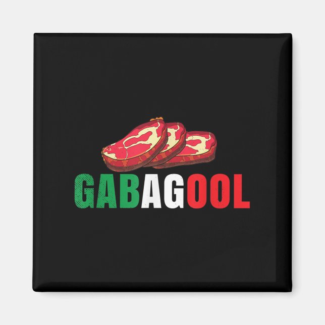 Imã Gabagool Cacola Meat New Jersey Italian Pride Gift (Frente)