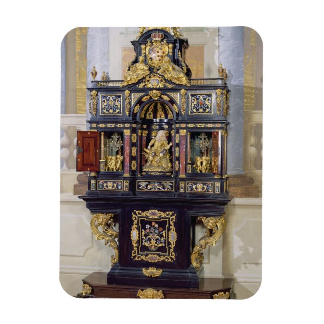 Ímã Gabinete da Eletriz Palatine, c.1704 (ebony, (Vertical)