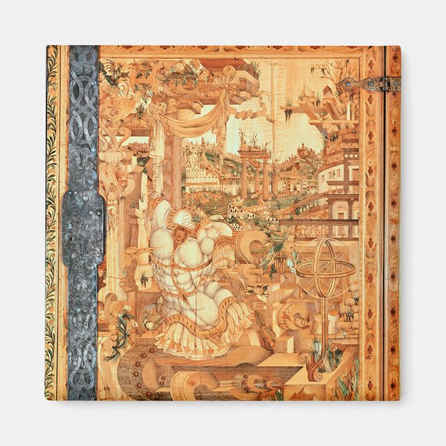Imã Gabinete Wrangelschrank, 1566 (Frente)