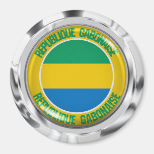 Imã Gabon Round Emblem