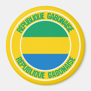 Imã Gabon Round Emblem
