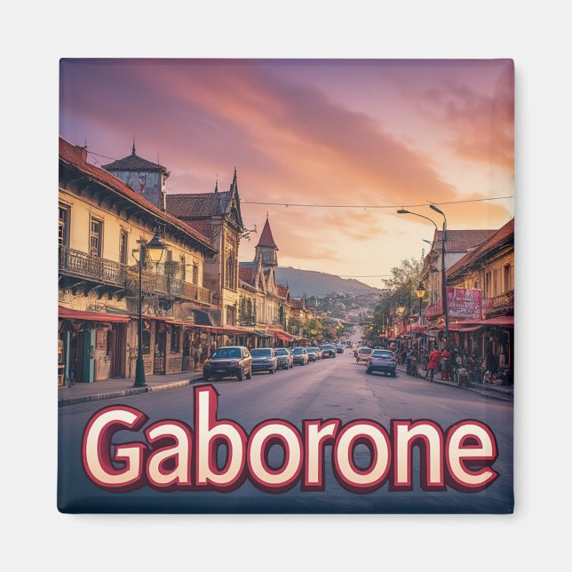 Imã Gaborone Orgulho da Cidade do Botsuana 📍 (Frente)