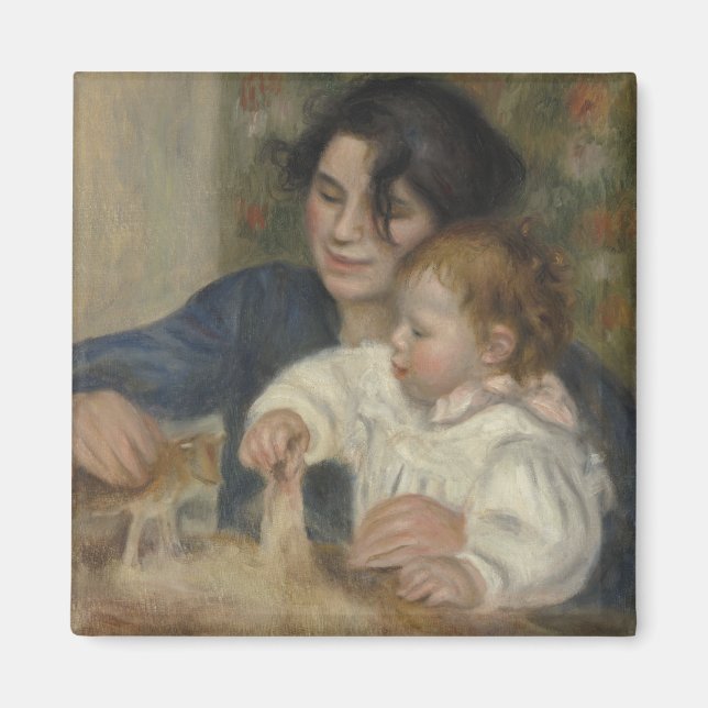 Imã Gabrielle e Jean por Pierre-Auguste Renoir (Frente)