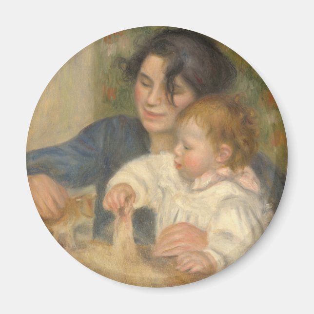 Imã Gabrielle e Jean (por Pierre-Auguste Renoir) (Frente)
