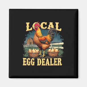 Imã Gado de Ovos Local Furioso Fazenda Galinha Hen G