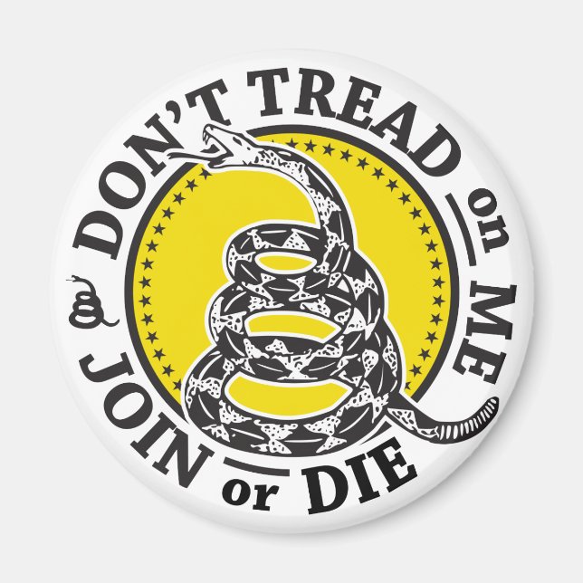 Imã Gadsden Cobra Crest (Frente)