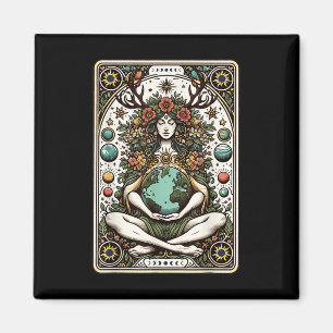 Imã Gaia Deusa Grega Pagan Mãe Terra Tarot