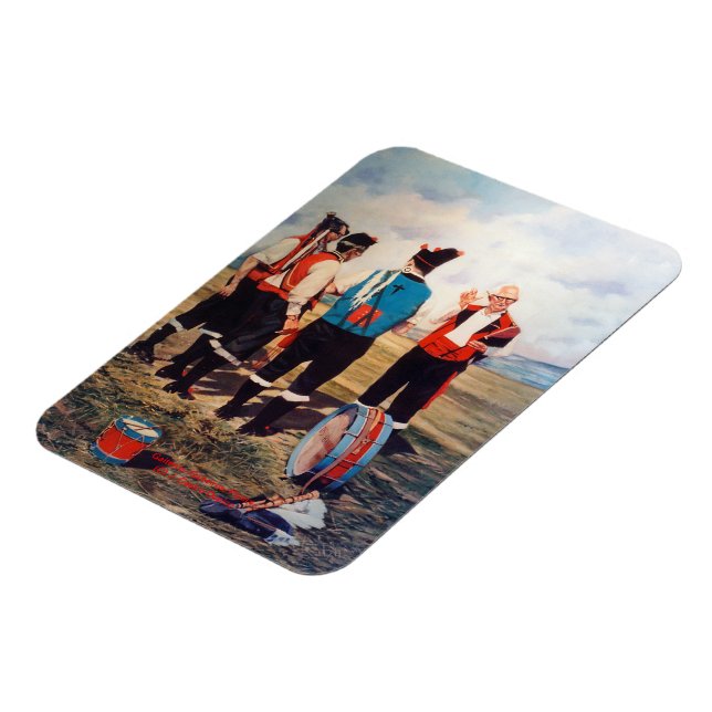 Ímã Gaiteros/Gaiteiros/Pipers (Left Side)