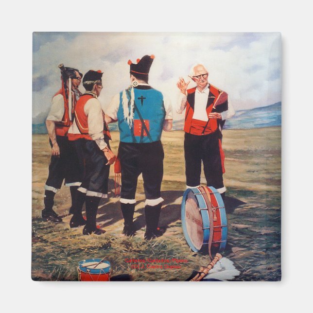 Imã Gaiteros/Gaiteiros/Pipers (Frente)