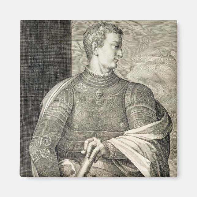 Imã Gaius César "Caligula" (12-41 AD) Imperador de Rom (Frente)