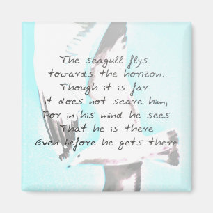 Imã Gaivota inspirada